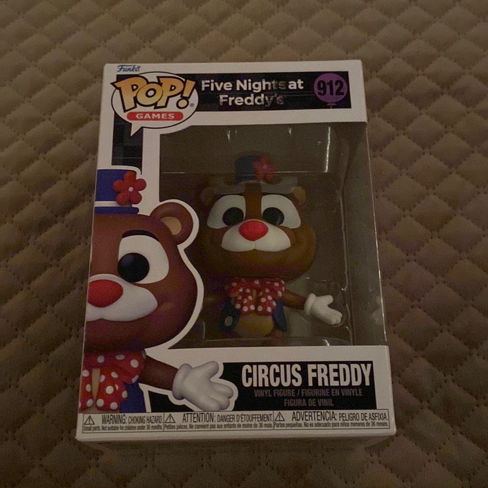 Five Nights At Freddy’s FNAF Circus Freddy Funko Pop